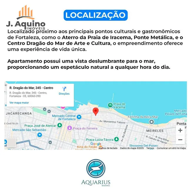 Foto 5 de Apartamento com 2 quartos à venda, 54m2 em Praia de Iracema, Fortaleza - CE