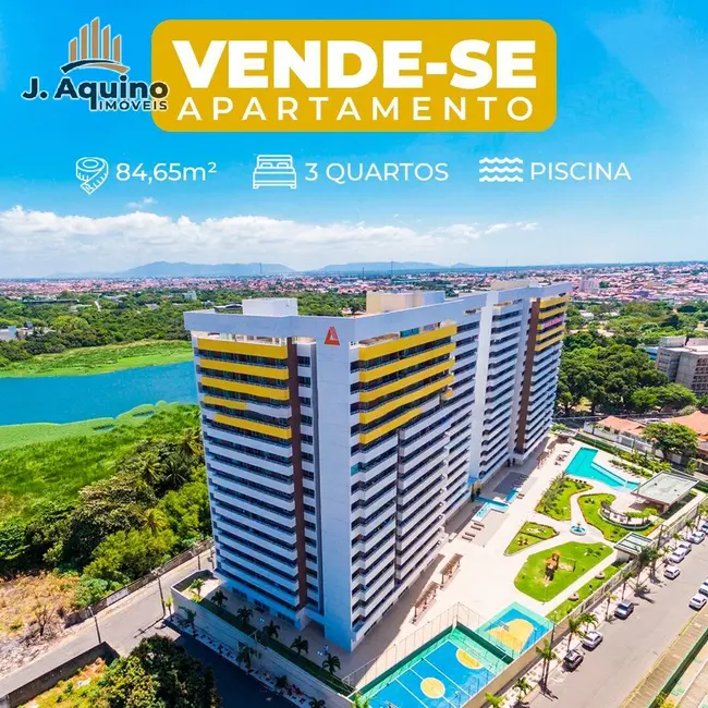 Apartamento com 3 quartos à venda, 85m2 em Pici, Fortaleza - CE - imagem 1 Foto 1 de Apartamento com 3 quartos à venda, 85m2 em Pici, Fortaleza - CE
