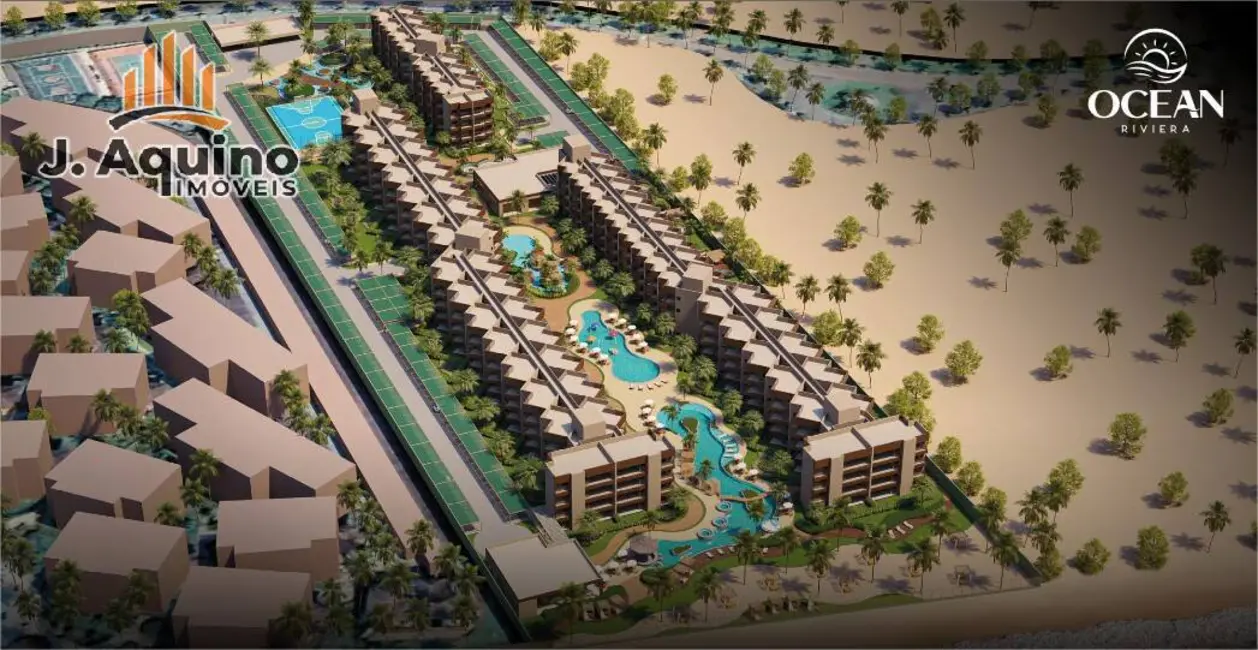 Apartamento com 3 quartos à venda, 35100m2 em Aquiraz - CE - imagem 6 Foto 6 de Apartamento com 3 quartos à venda, 35100m2 em Aquiraz - CE