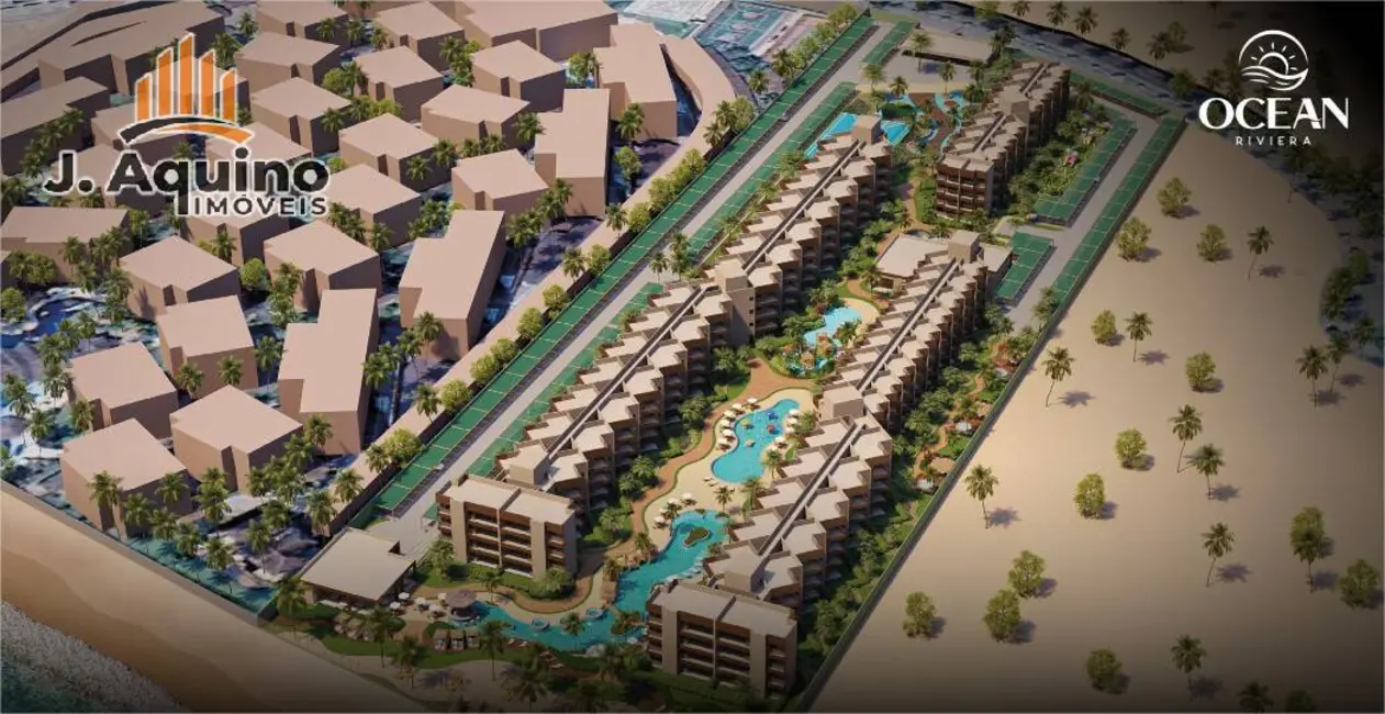 Foto 2 de Apartamento com 3 quartos à venda, 35100m2 em Aquiraz - CE