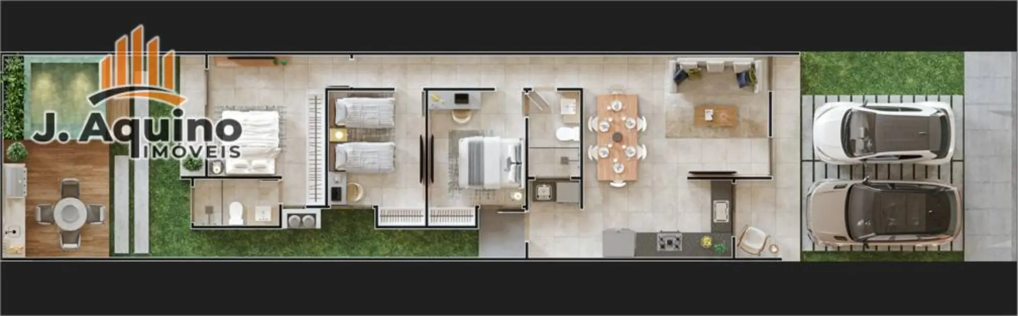 Foto 9 de Casa com 3 quartos à venda em Eusebio - CE