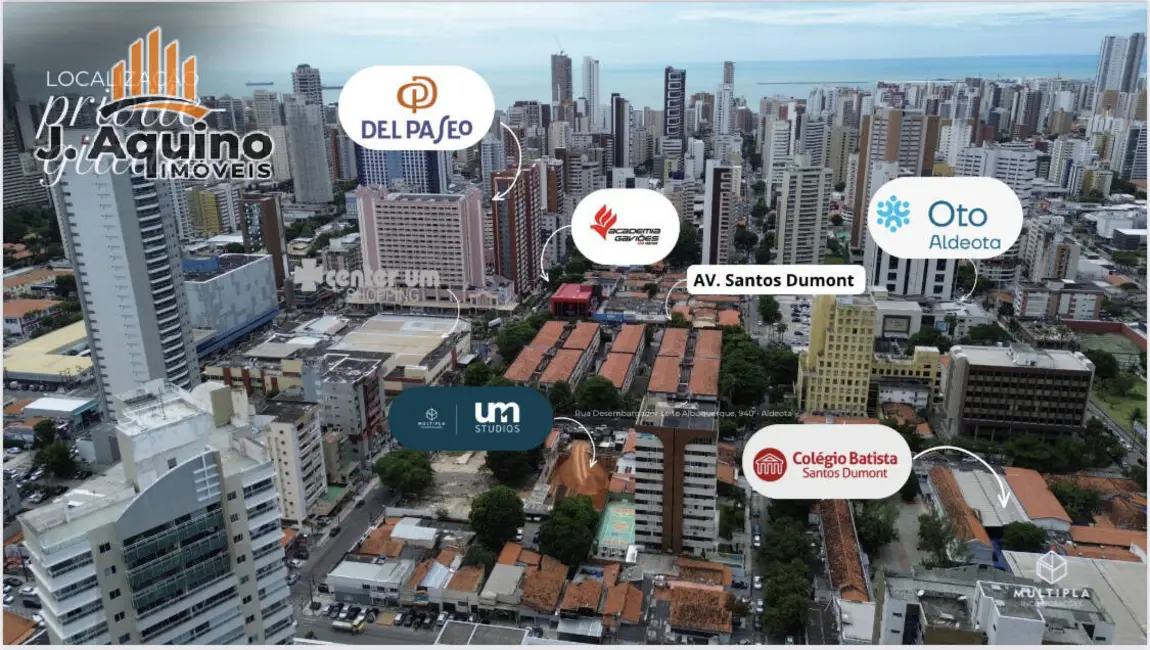 Foto 1 de Apartamento com 1 quarto à venda, 373856m2 em Aldeota, Fortaleza - CE