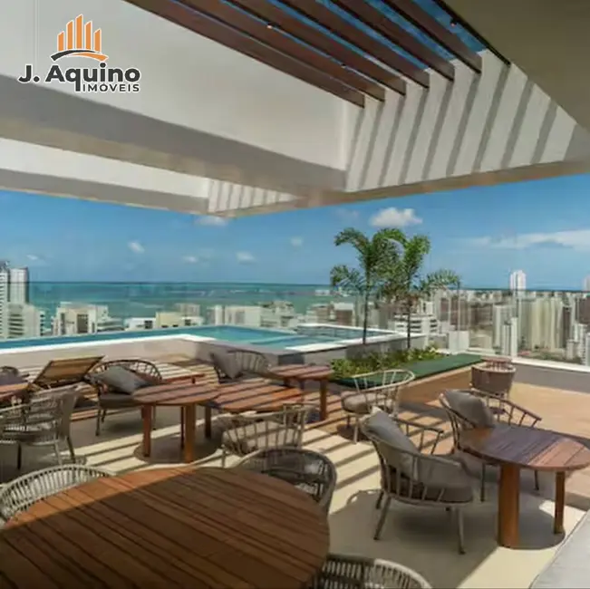 Foto 3 de Apartamento com 1 quarto à venda, 40m2 em Meireles, Fortaleza - CE