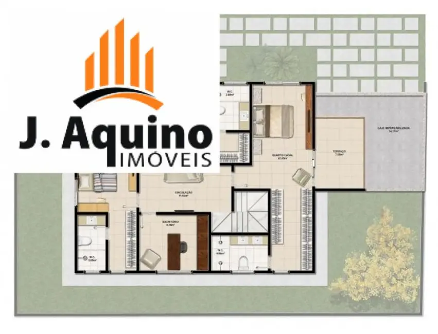 Casa com 5 quartos à venda, 240m2 em Eusebio - CE - imagem 3 Foto 3 de Casa com 5 quartos à venda, 240m2 em Eusebio - CE