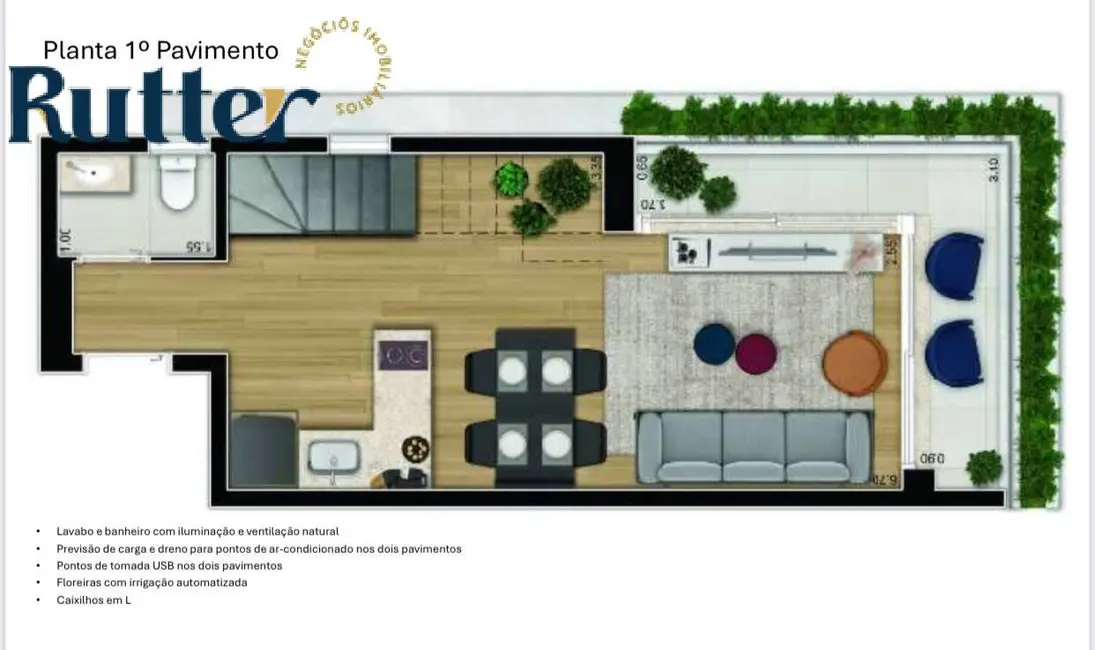 Foto 7 de Apartamento com 1 quarto à venda, 73m2 em Indianópolis, São Paulo - SP
