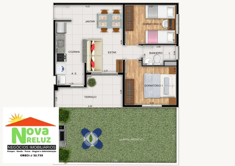 Foto 6 de Apartamento com 2 quartos à venda em Vila Correa, Ferraz De Vasconcelos - SP