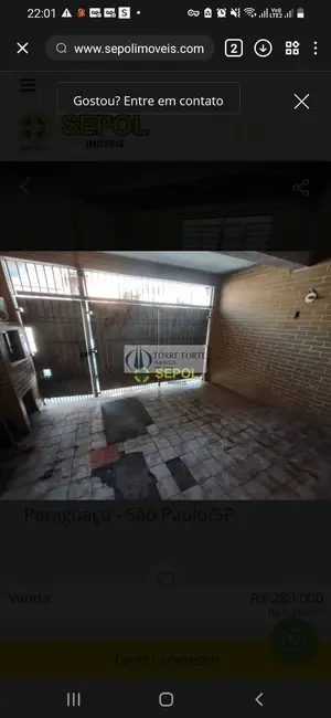 Casa com 3 quartos à venda, 125m2 em Jardim Paraguaçu, São Paulo - SP - imagem 4 Foto 4 de Casa com 3 quartos à venda, 125m2 em Jardim Paraguaçu, São Paulo - SP