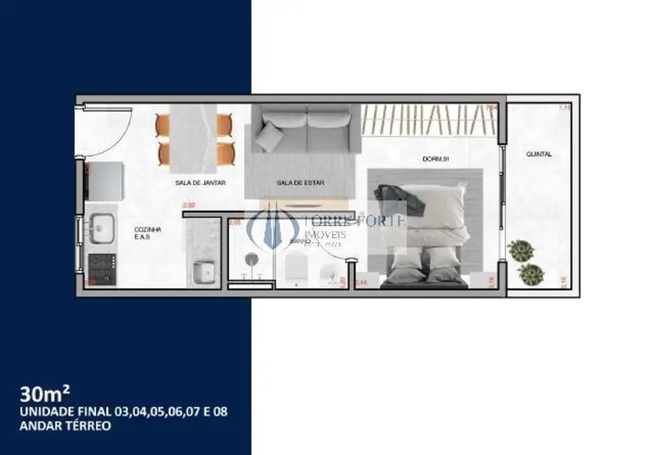 Apartamento com 1 quarto à venda, 27m2 em Vila Carrão, São Paulo - SP - imagem 9 Foto 9 de Apartamento com 1 quarto à venda, 27m2 em Vila Carrão, São Paulo - SP