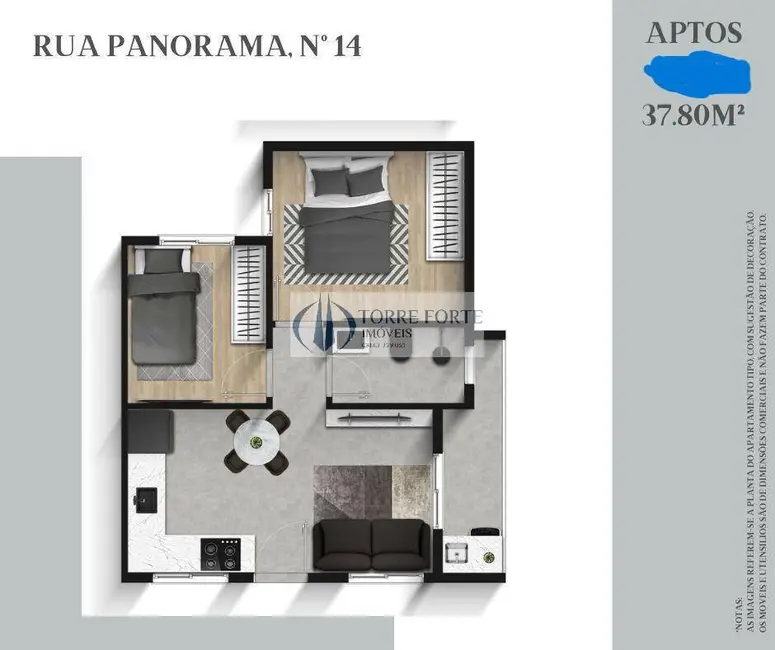 Foto 6 de Apartamento com 2 quartos à venda, 35m2 em Vila Dalila, São Paulo - SP