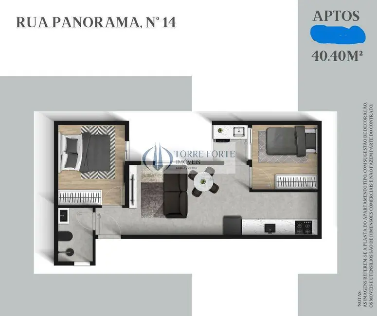 Foto 5 de Apartamento com 2 quartos à venda, 35m2 em Vila Dalila, São Paulo - SP