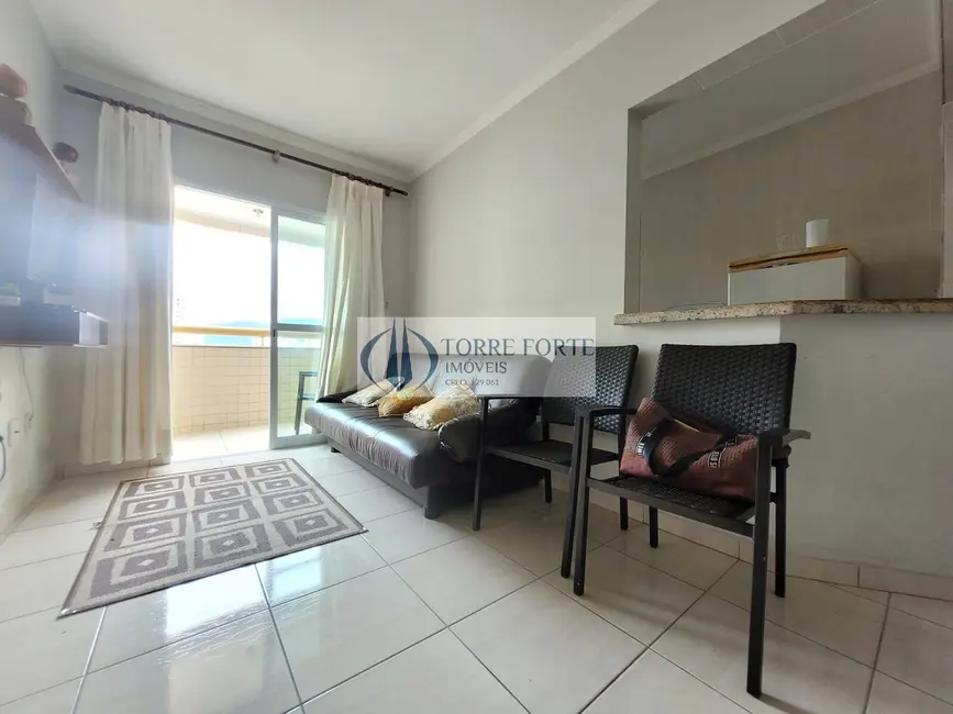 Foto 2 de Apartamento com 1 quarto à venda, 50m2 em Caiçara, Praia Grande - SP
