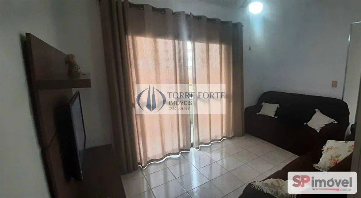 Foto 4 de Apartamento com 1 quarto à venda, 50m2 em Tupi, Praia Grande - SP