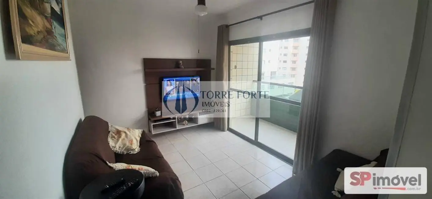 Foto 1 de Apartamento com 1 quarto à venda, 50m2 em Tupi, Praia Grande - SP