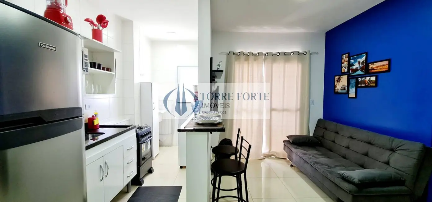 Foto 8 de Apartamento com 1 quarto à venda, 42m2 em Maracanã, Praia Grande - SP