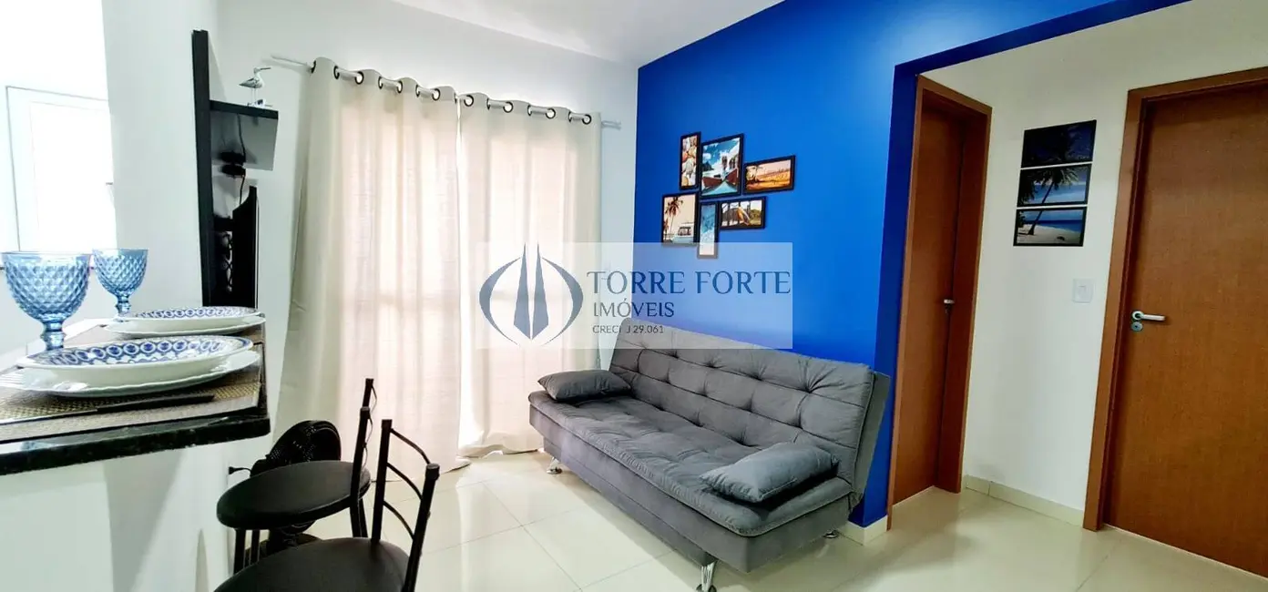 Foto 3 de Apartamento com 1 quarto à venda, 42m2 em Maracanã, Praia Grande - SP