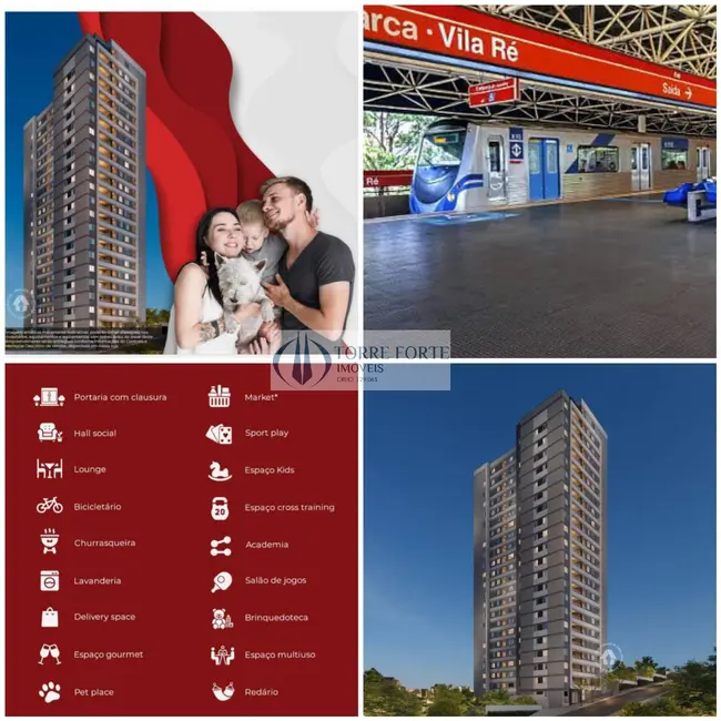 Foto 6 de Apartamento com 1 quarto à venda, 28m2 em Vila Ré, São Paulo - SP