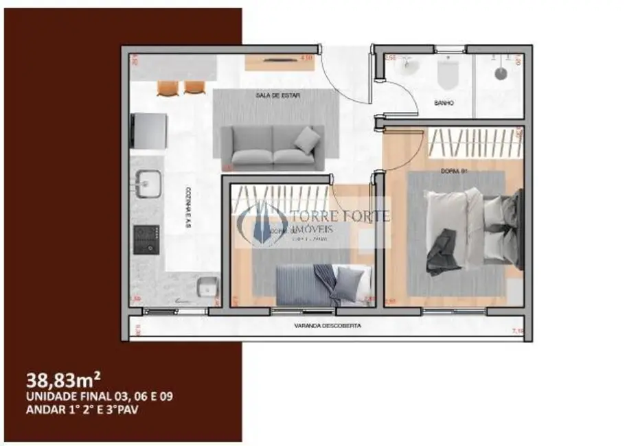 Foto 8 de Apartamento com 2 quartos à venda, 35m2 em Parque São Jorge, São Paulo - SP