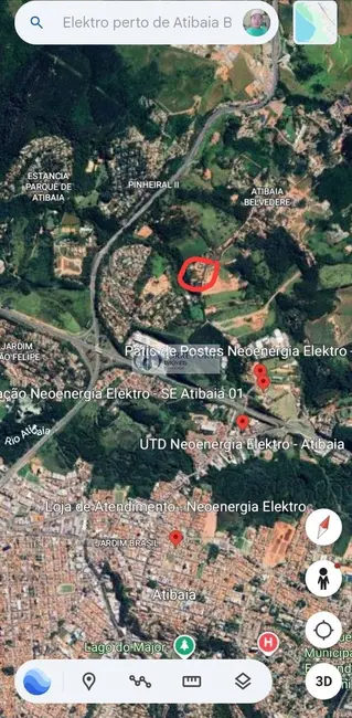 Foto 2 de Terreno / Lote à venda, 504m2 em Centro, Atibaia - SP