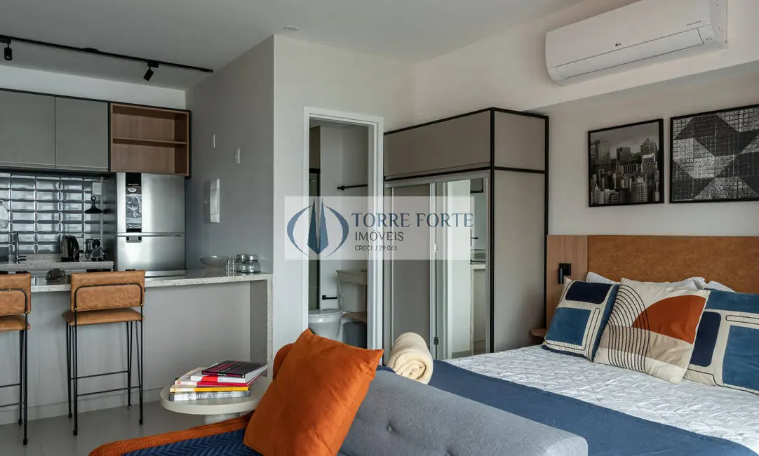 Foto 6 de Apartamento com 1 quarto à venda e para alugar, 42m2 em Campo Belo, São Paulo - SP