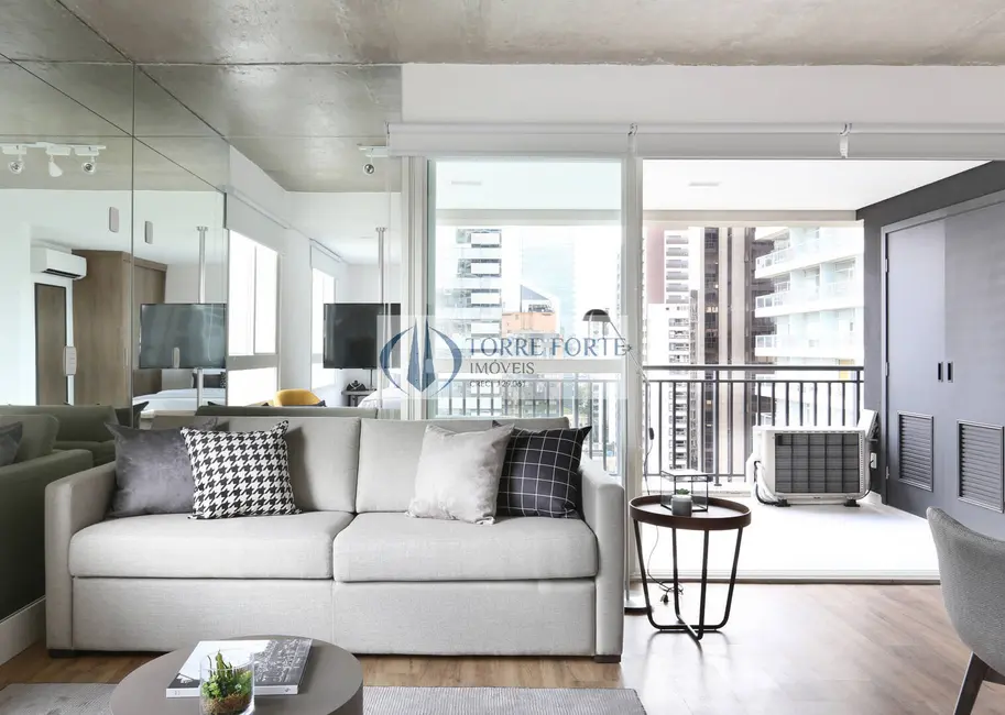 Foto 1 de Apartamento com 1 quarto à venda, 62m2 em Cidade Monções, São Paulo - SP