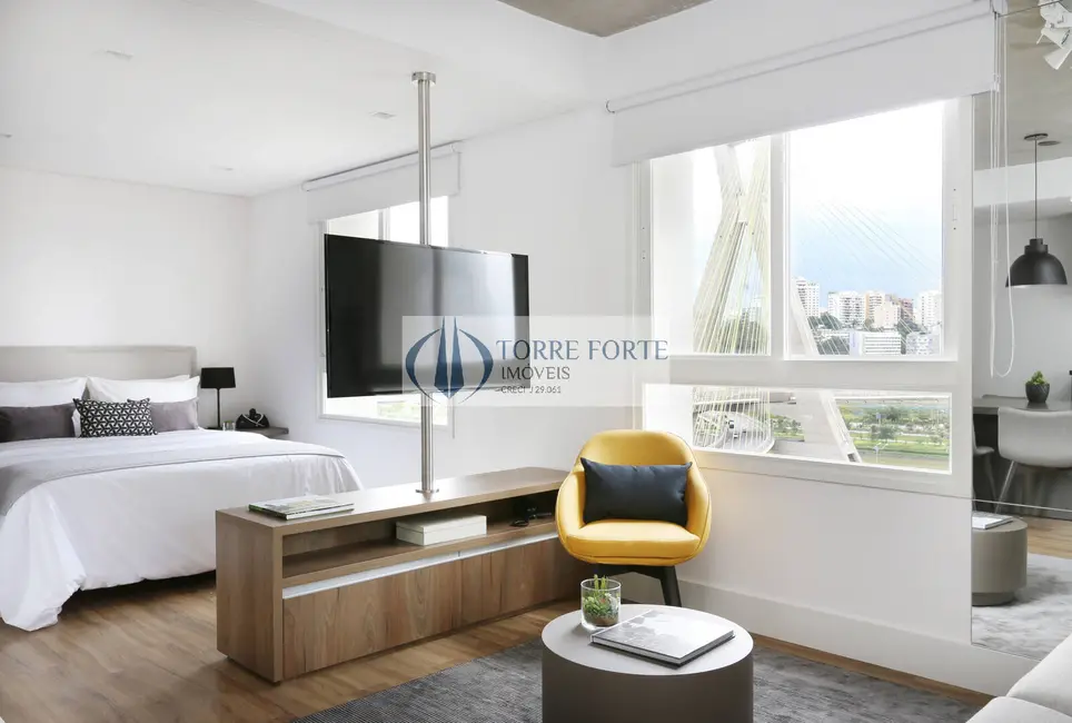 Foto 8 de Apartamento com 1 quarto à venda, 62m2 em Cidade Monções, São Paulo - SP