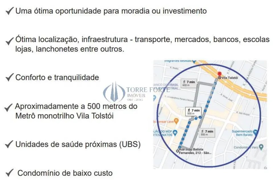 Foto 4 de Apartamento com 2 quartos à venda, 38m2 em Vila Industrial, São Paulo - SP