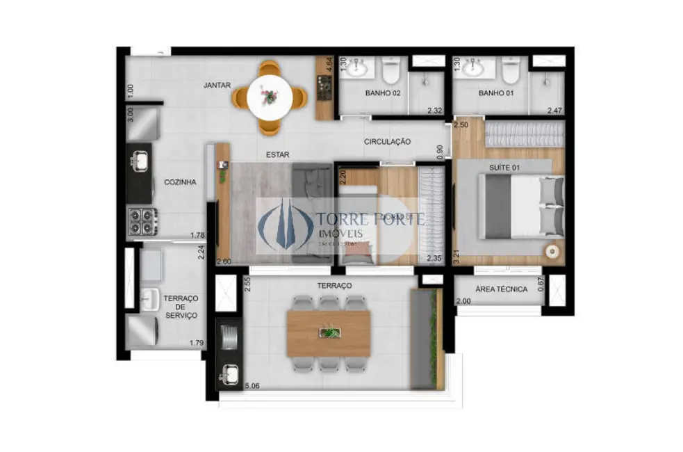 Foto 9 de Apartamento com 2 quartos à venda, 69m2 em Cidade Patriarca, São Paulo - SP