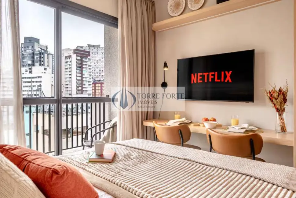 Apartamento com 1 quarto à venda, 19m2 em Bela Vista, São Paulo - SP - imagem 6 Foto 6 de Apartamento com 1 quarto à venda, 19m2 em Bela Vista, São Paulo - SP