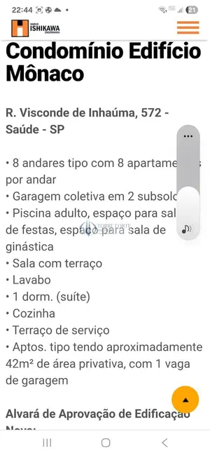 Foto 9 de Apartamento com 1 quarto à venda, 42m2 em Vila da Saúde, São Paulo - SP