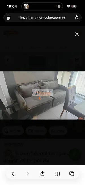 Foto 7 de Apartamento com 1 quarto para alugar, 39m2 em Vila Camargos, Guarulhos - SP