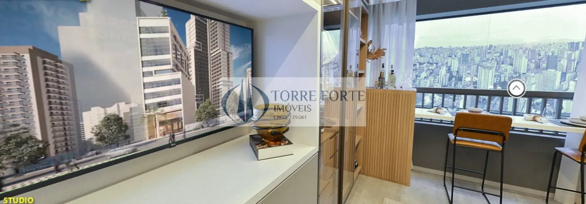 Apartamento com 1 quarto à venda, 24m2 em Bela Vista, São Paulo - SP - imagem 2 Foto 2 de Apartamento com 1 quarto à venda, 24m2 em Bela Vista, São Paulo - SP