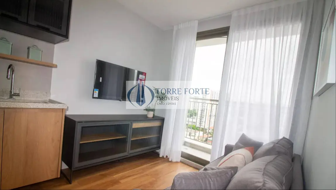 Foto 2 de Apartamento com 1 quarto à venda e para alugar, 30m2 em Campo Belo, São Paulo - SP