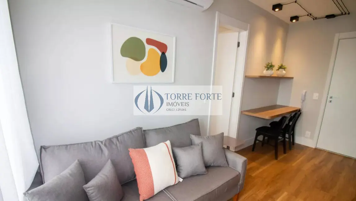 Foto 3 de Apartamento com 1 quarto à venda e para alugar, 30m2 em Campo Belo, São Paulo - SP