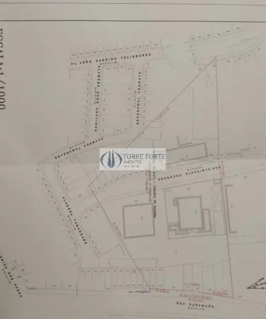 Foto 2 de Terreno / Lote à venda, 3690m2 em Conceição, Diadema - SP