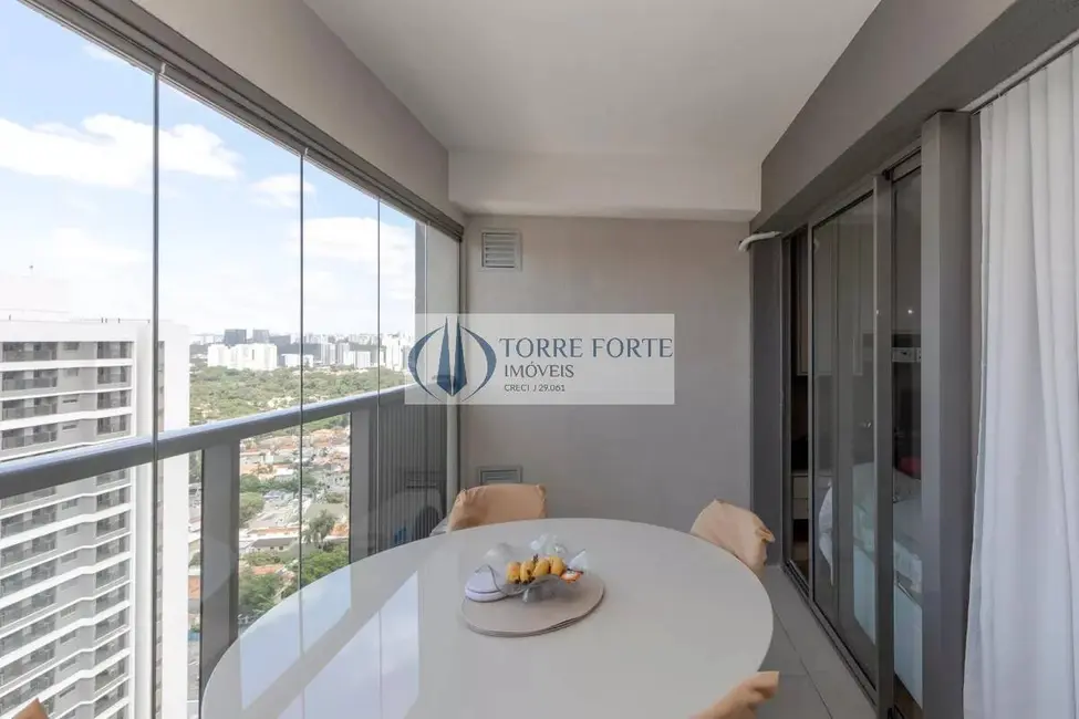 Foto 2 de Apartamento com 1 quarto à venda, 43m2 em Santo Amaro, São Paulo - SP