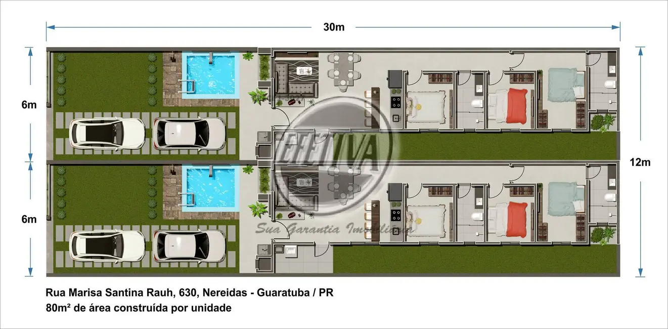 Foto 5 de Casa com 3 quartos à venda, 85m2 em Nereidas, Guaratuba - PR