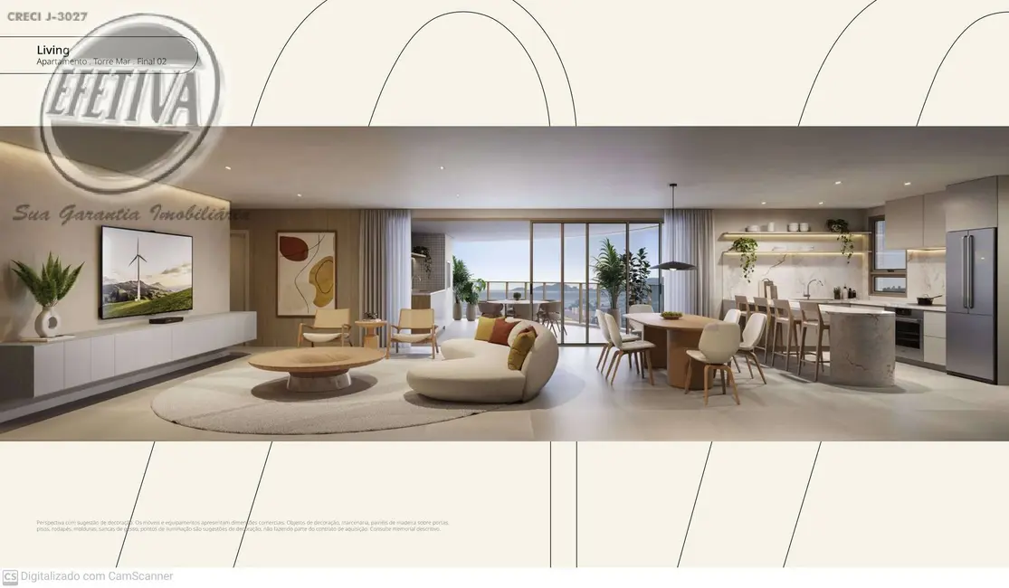 Apartamento com 4 quartos à venda, 179m2 em Guaratuba - PR - imagem 7 Foto 7 de Apartamento com 4 quartos à venda, 179m2 em Guaratuba - PR