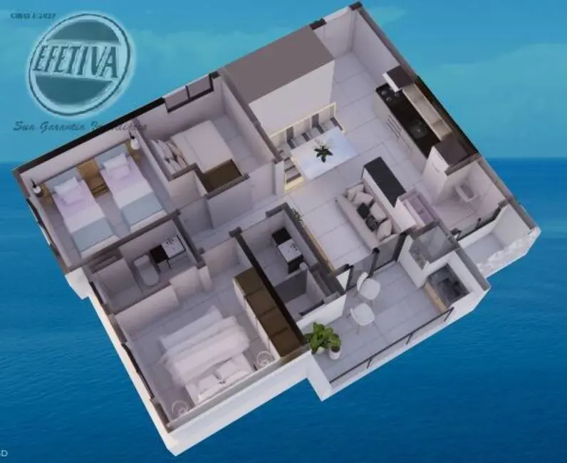 Apartamento com 3 quartos à venda, 188m2 em Guaratuba - PR - imagem 8 Foto 8 de Apartamento com 3 quartos à venda, 188m2 em Guaratuba - PR