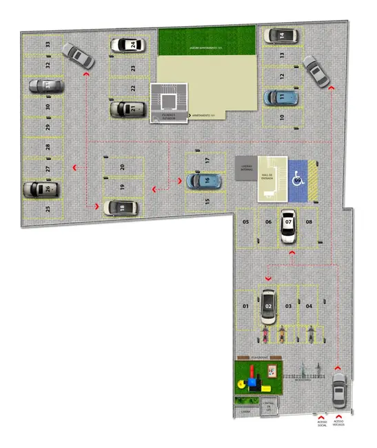 Apartamento com 3 quartos à venda, 46m2 em Ingleses do Rio Vermelho, Florianopolis - SC - imagem 4 Foto 4 de Apartamento com 3 quartos à venda, 46m2 em Ingleses do Rio Vermelho, Florianopolis - SC