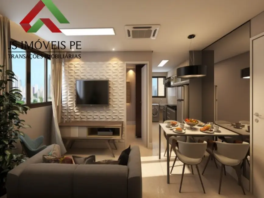 Foto 3 de Apartamento com 1 quarto à venda, 33m2 em Graças, Recife - PE