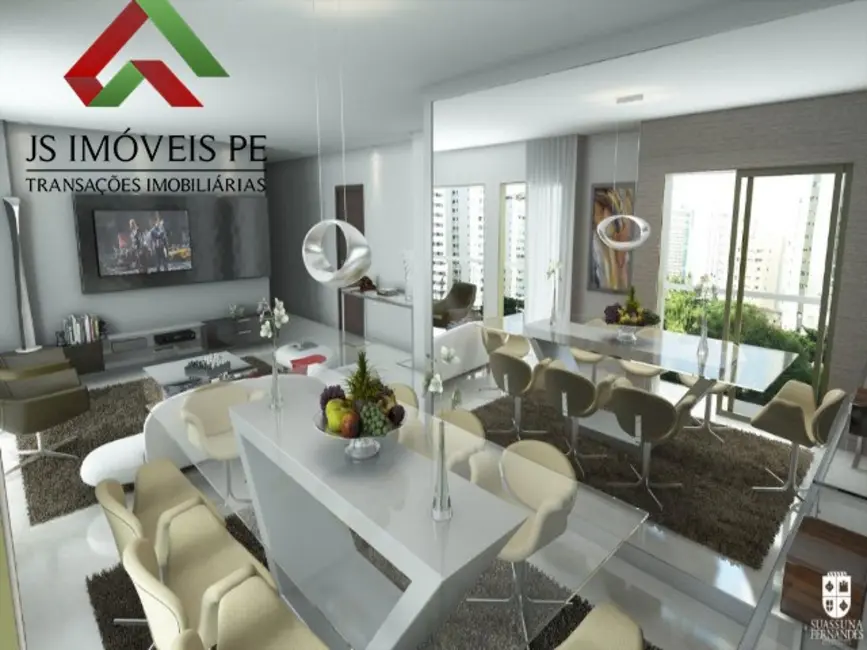 Apartamento com 3 quartos à venda, 112m2 em Jaqueira, Recife - PE - imagem 5 Foto 5 de Apartamento com 3 quartos à venda, 112m2 em Jaqueira, Recife - PE