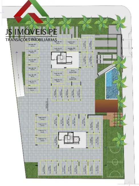 Apartamento com 3 quartos à venda, 71m2 em Várzea, Recife - PE - imagem 3 Foto 3 de Apartamento com 3 quartos à venda, 71m2 em Várzea, Recife - PE