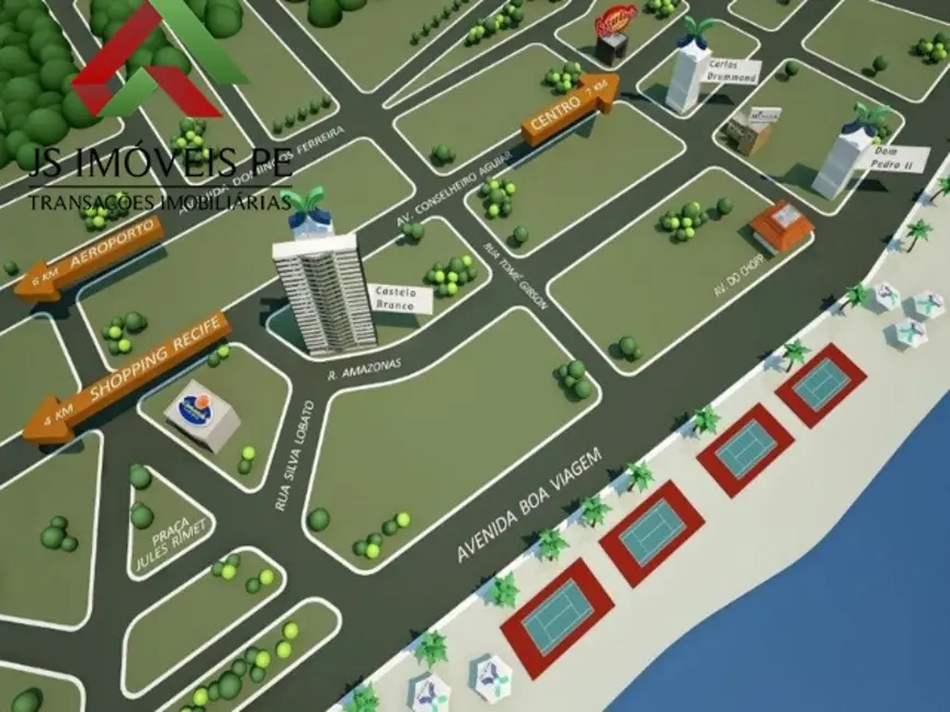 Foto 3 de Apartamento com 4 quartos à venda, 152m2 em Boa Viagem, Recife - PE