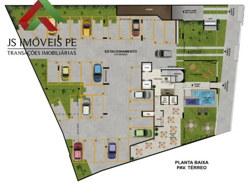 Foto 7 de Apartamento com 2 quartos à venda, 58m2 em Encruzilhada, Recife - PE