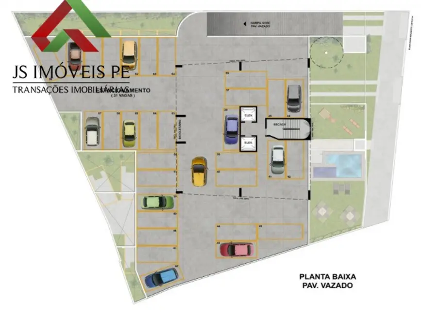 Foto 8 de Apartamento com 2 quartos à venda, 58m2 em Encruzilhada, Recife - PE