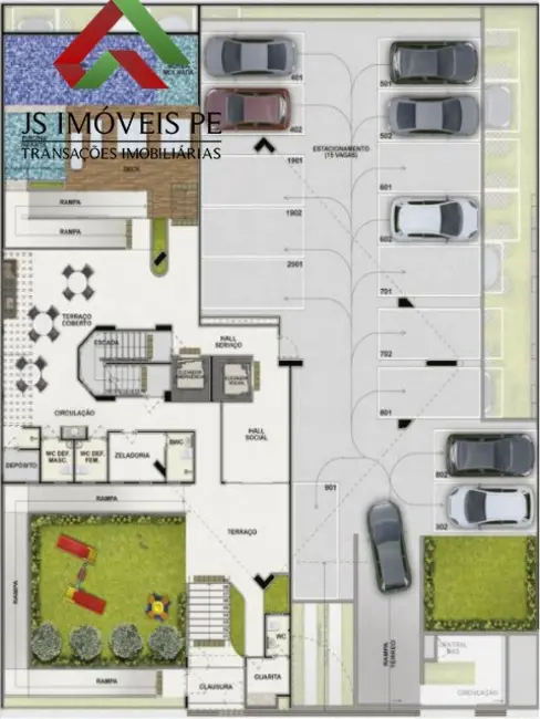 Apartamento com 3 quartos à venda, 78m2 em Boa Viagem, Recife - PE - imagem 4 Foto 4 de Apartamento com 3 quartos à venda, 78m2 em Boa Viagem, Recife - PE
