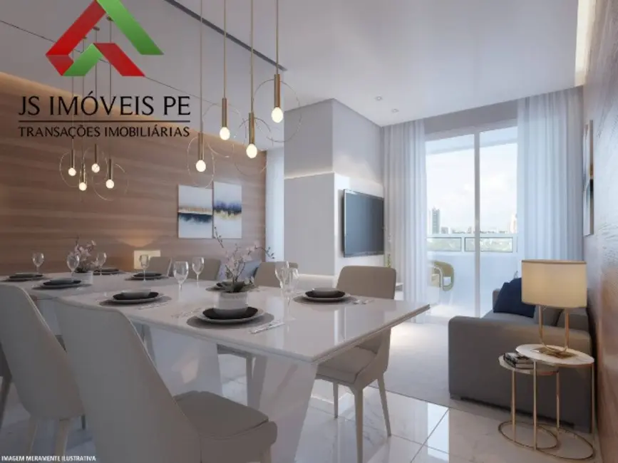 Foto 3 de Apartamento com 2 quartos à venda, 60m2 em Madalena, Recife - PE