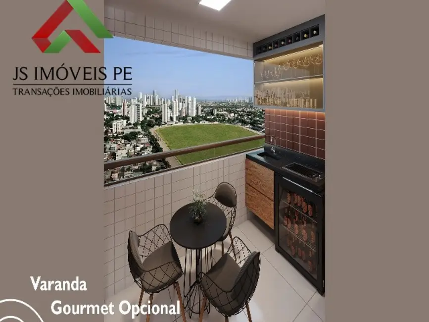 Foto 5 de Apartamento com 3 quartos à venda, 61m2 em Zumbi, Recife - PE