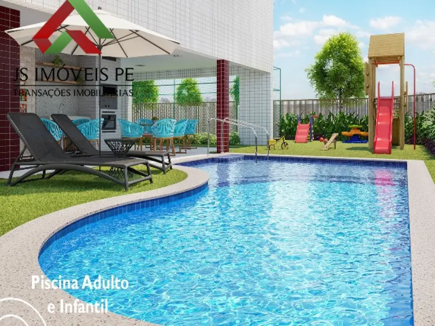 Foto 1 de Apartamento com 3 quartos à venda, 61m2 em Zumbi, Recife - PE