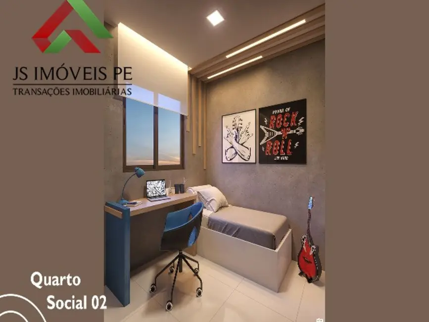 Foto 7 de Apartamento com 3 quartos à venda, 61m2 em Zumbi, Recife - PE